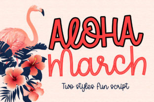 Aloha March Font for Editorial Design and Creative Publishing