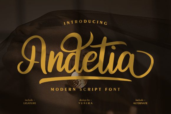 Andetia Font: A Stylish Choice for Marketers