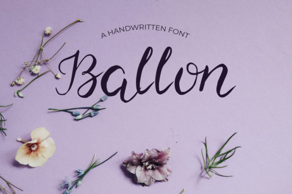 Ballon Font: A Delicate Touch for Your Brand