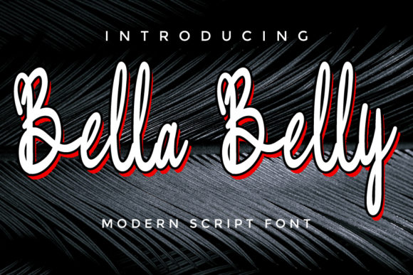 Bella Belly Font Review: A Festive Handwritten Typeface for Creative Projects
