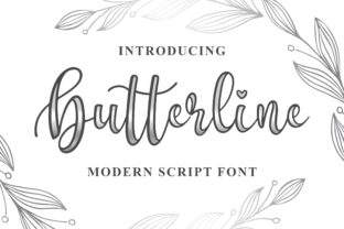 Butterline Font: A Playful Yet Sophisticated Script for Your Brand