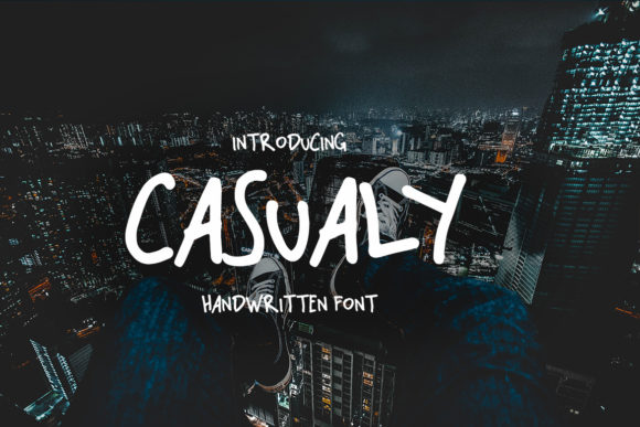 Casualy Font for Creative Branding Projects