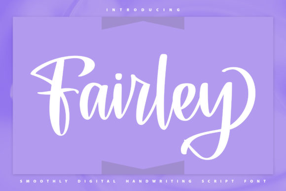 Fairley Font: A Handwritten Typeface for Modern Web Design
