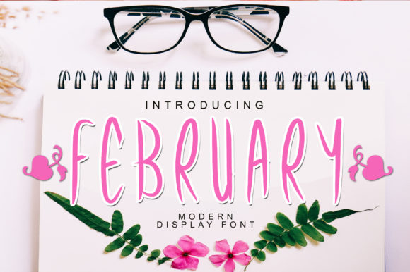February Font: A Sleek Sans Serif for Creative Branding Projects