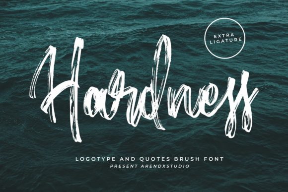 Hardness Font for Impactful Campaign Typography