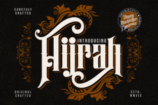 Hijrah Font Review for Campaign Designers