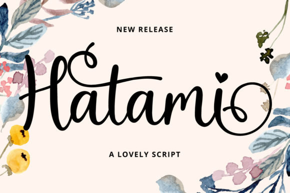 Hitami: A Beautiful Handwritten Script Font for Designers