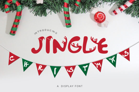 Jingle Christmas Font for Festive Editorial Design