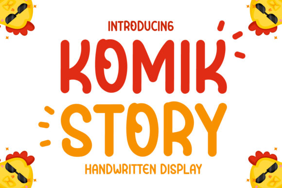 Komik Story Font for Memorable Campaign Typography