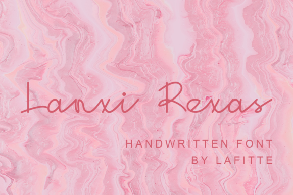 Lanxi Rexas Font Review: A Modern Handwritten Typeface for Creative Branding