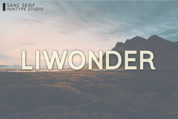 Liwonder: A Bold Sans Serif Font for Modern Web Design