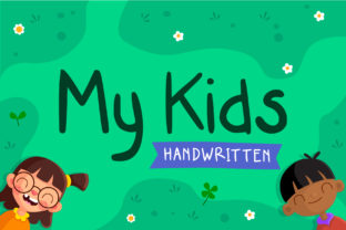 My Kids Font: A Handwritten Typeface for Engaging Brand Content