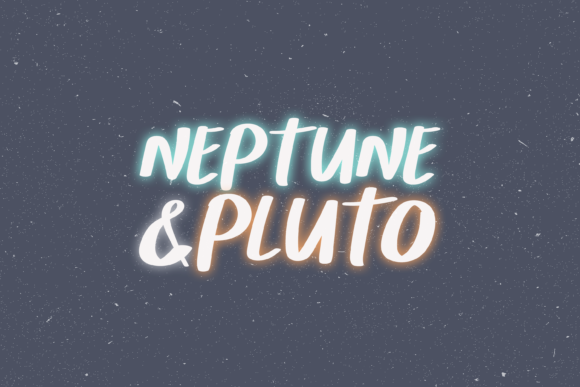 Neptune Pluto Font: A Sweet Script for Charming Craft Projects
