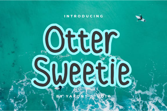 Otter Sweetie Font: A Warm Handwritten Typeface for Editorial Design