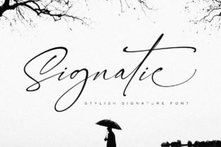 Signatie Font: A Handwritten Typeface for Elegant Branding