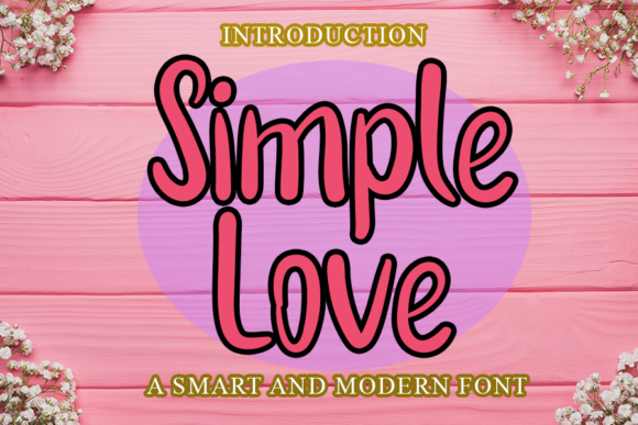 Simple Love Font for Professional Branding and Creative Projects