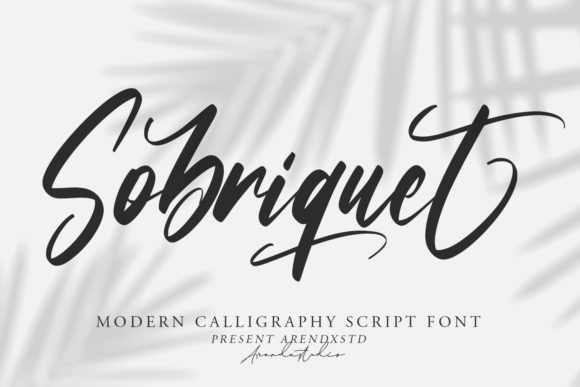 Sobriquet Font: A Nostalgic Script for Creative Makers