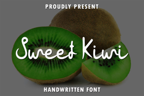Sweet Kiwi Font: A Handwritten Typeface That Elevates Creative Projects