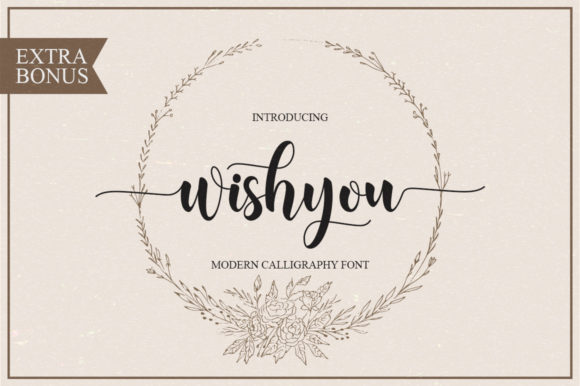 Wishyou Font: Elegant Script for Digital Branding and Web Design